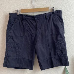 Calvin Klein Black Cargo Shorts